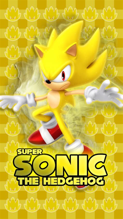 Super Sonic Phone Wallpaper By Cosmicblaster97 On Deviantart