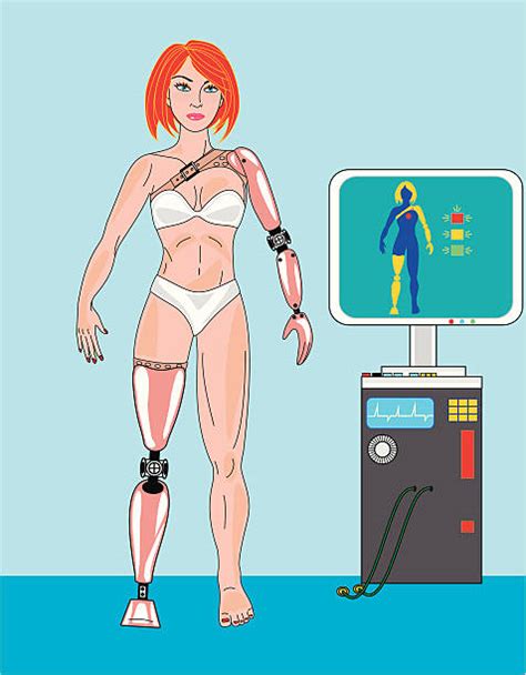 woman prosthetic arm illustrations royalty free vector graphics and clip art istock