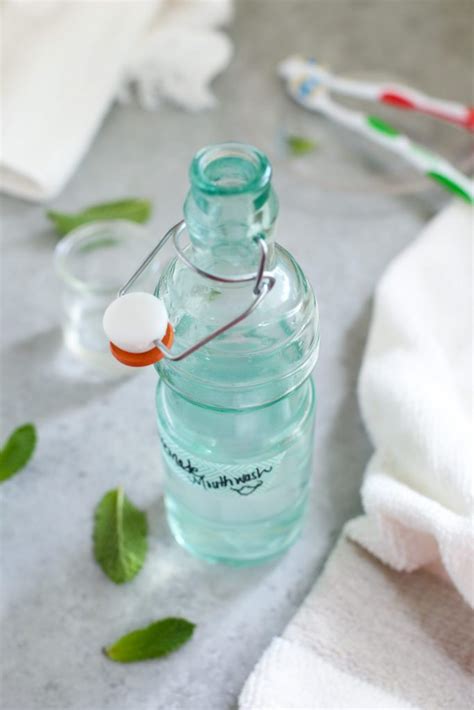 easy homemade mouthwash live simply