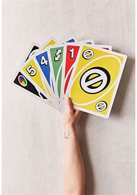 Giant Uno Cards Gamegiant Sized Cards 101x74 Inperfect For Etsy