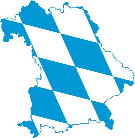 Flag Map Of Bavaria Category SVG Flag Maps Of Germany Wikimedia