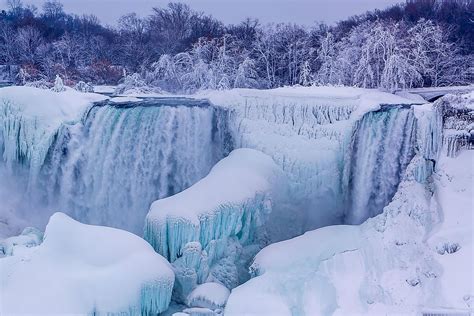 Does Niagara Falls Freeze Has Niagara Falls Frozen Worldatlas
