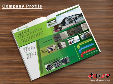 Company Profile Design Printing Cksy Management Specialist