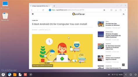 6 Best Android Os For Computer You Can Install