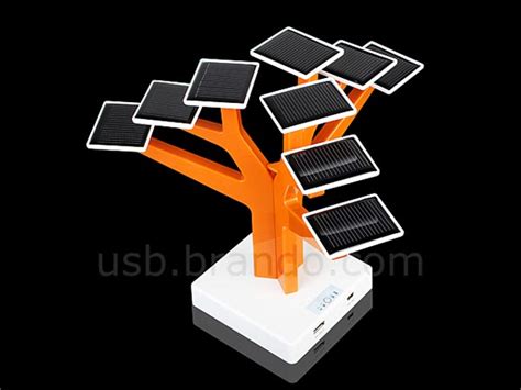 Solar Charger Tree For Usb Gadgets Gadgetsin