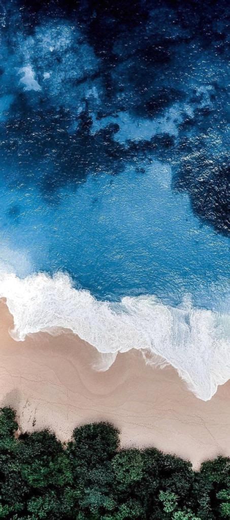 Iphone X 4k Wallpaper Nature Beach Ocean Blue Ios 11
