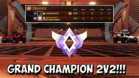 2v2s With Rocket League Grand Champions Season 3 Grand Champ