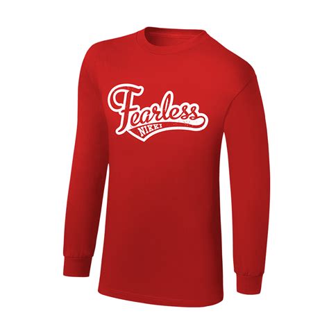 Nikki Bella Stay Fearless Long Sleeve Shirt Pro Wrestling Fandom