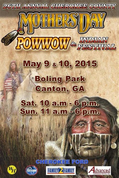 26th Annual Cherokee County Indian Festival And Mother S Day Powwow Acworth Ga Patch