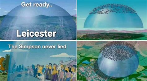 The Simpsons Predicted Leicester Lockdown Netizens Relate The Boundary Of Leicestershire To