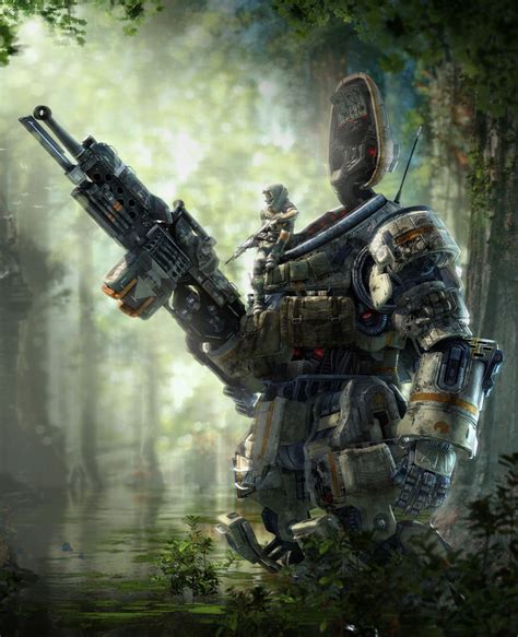 Titanfall By Tu Bui Titanfall Alien Concept Art Concept Art Characters