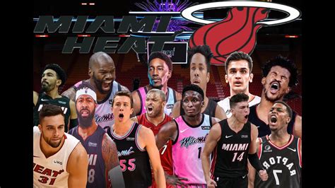 Miami Heat Official Roster Season Youtube