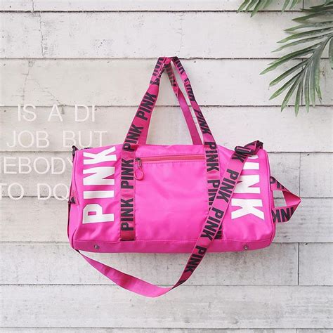 Love Pink Sport Gym Bag Womens Gym Bag Leather Handbags Crossbody