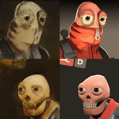 Using Portrait Ai On Cursed Pyro Loadouts Was A Mistake Tf2