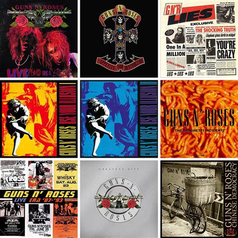 Todos Los Discos Lbumes Oficiales De Guns N Roses My Xxx Hot Girl