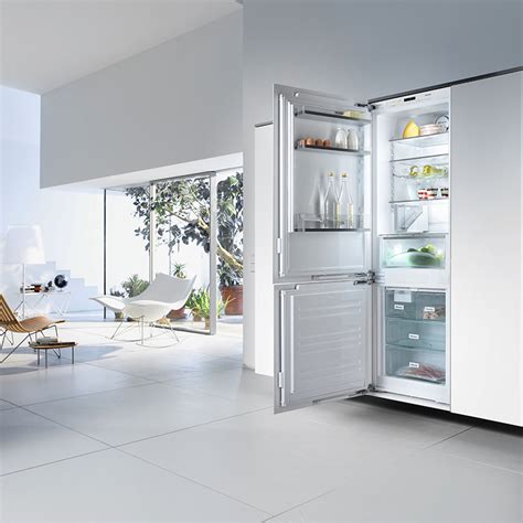 Integrated Fridge Freezer Combination With Myice Maker W600 Kouzina