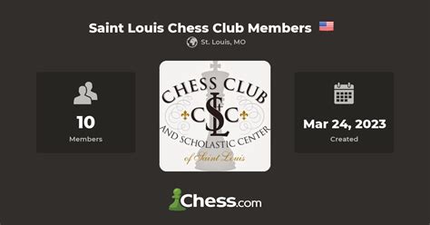 Saint Louis Chess Club Members Chess Club