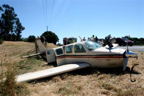 Gallery Plane Crash Lands On Highway