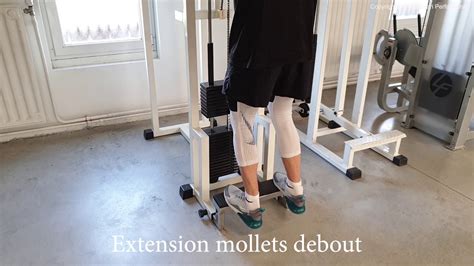 Extensions Mollets Debout Youtube