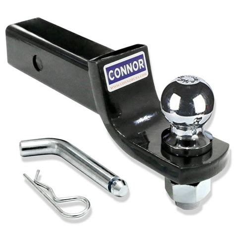 Connor Trailer Hitch 2 Ball Mount With 2 Hitch Ball Gtw 6000 Lb