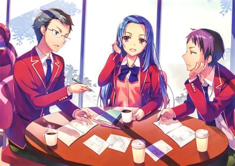 Download Akito Miyake Teruhiko Yukimura Haruka Hasebe Anime Classroom