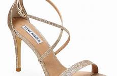 gold madden steve strappy sandals feliz metallic shoes