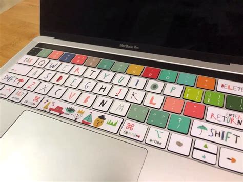 White Cute Skins Keyboard Stickers Laptop Macbook Keyboard Etsy