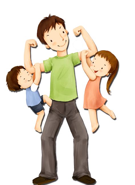 Father Clipart Boy Dad Father Boy Dad Transparent Free For Download On