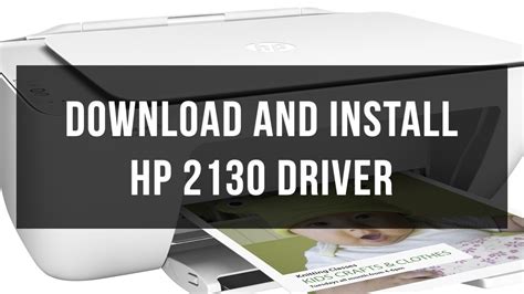 How To Download And Install Hp 2130 Driver Free Youtube