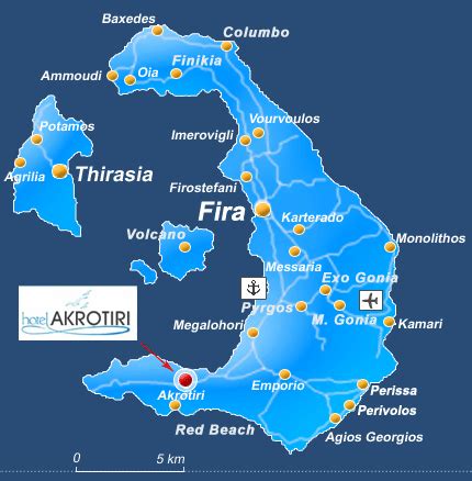 Akrotiri Hotel In Santorini Greece Akrotiri Location Red Beach