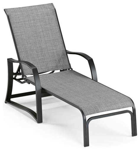 Aluminum webbed web folding reclining lawn chaise lounge chair mcm vtg new strap. Cast Aluminum: Outdoor Cast Aluminum Chaise Lounge Chairs