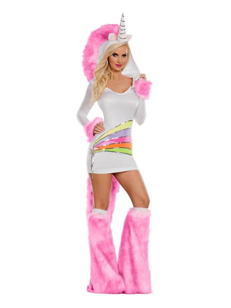 Rainbow Unicorn Sexy Costume