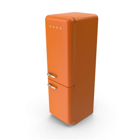 Smeg Orange Refrigerator Png Images And Psds For Download