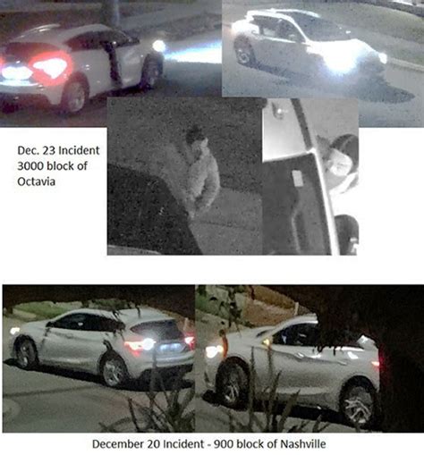 Nopd Releases Photos Of Multiple Vehicle Burglaries On Uptown Streets