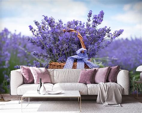 Lavender Flower Wallpapers For Walls Online Store