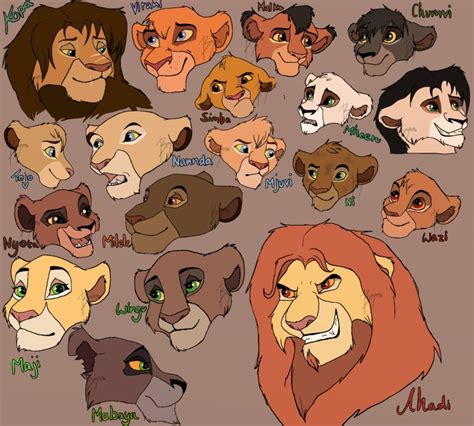 Lion King Characters Dump By Beestarart On Deviantart Lion King Art