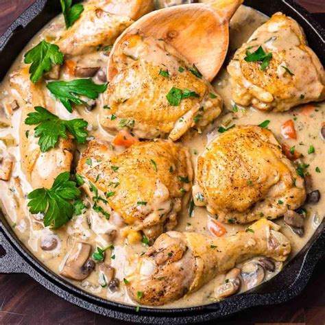 Chicken Fricassee How To Make Classic French Chicken Fricassee My XXX