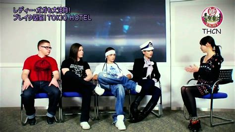I don't see how bill could fit anything in his. Fuji TV interview with Tokio Hotel - Sakigake! Music ...