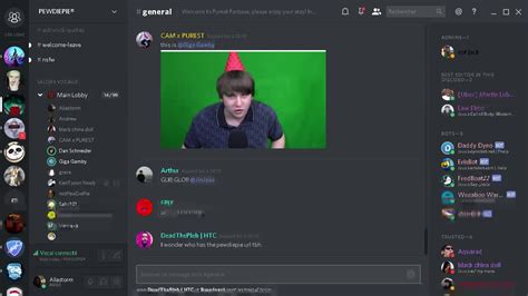 Discord Chill Pewdipies Serverft Talented People 1 Youtube
