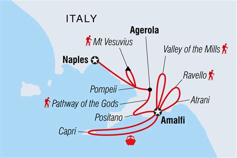 Amalfi Bus Route Map