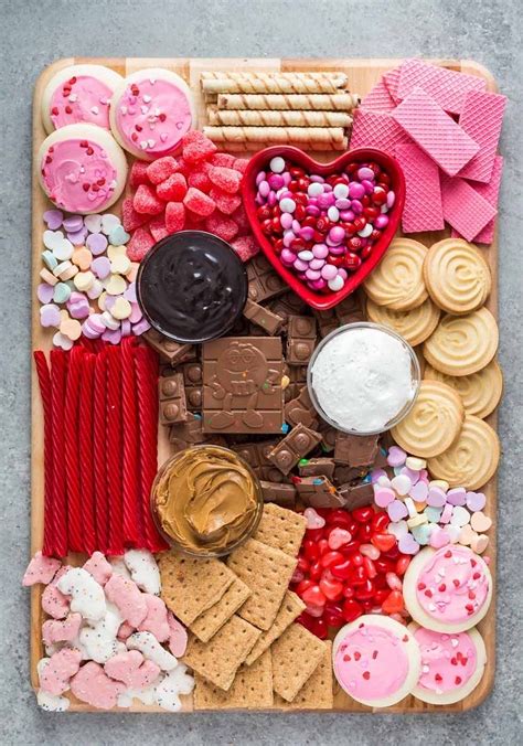 Easy Valentines Dessert Boards Perfect For Valentines Day Parties
