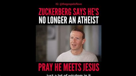 Watch This Amazing Video Mark Zuckerberg Is No Longer An Atheist