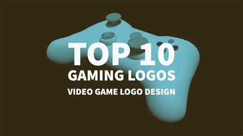 Top 10 Gaming Logos Video Game Logo Design Inspiration Game Logo