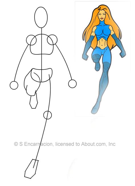 Https://tommynaija.com/draw/easy How To Draw A Superhero Girl