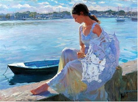 Vladimir Volegov Dream Painting Art Painting Female Portrait