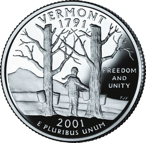 Freedom And Unity Vermont State Motto State Quarters State Mottos