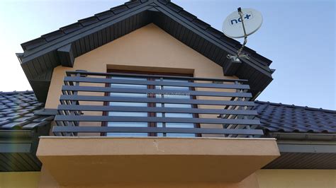 balustrady lublin pl Balustrada balkonowa panelowa montaż Włodawa