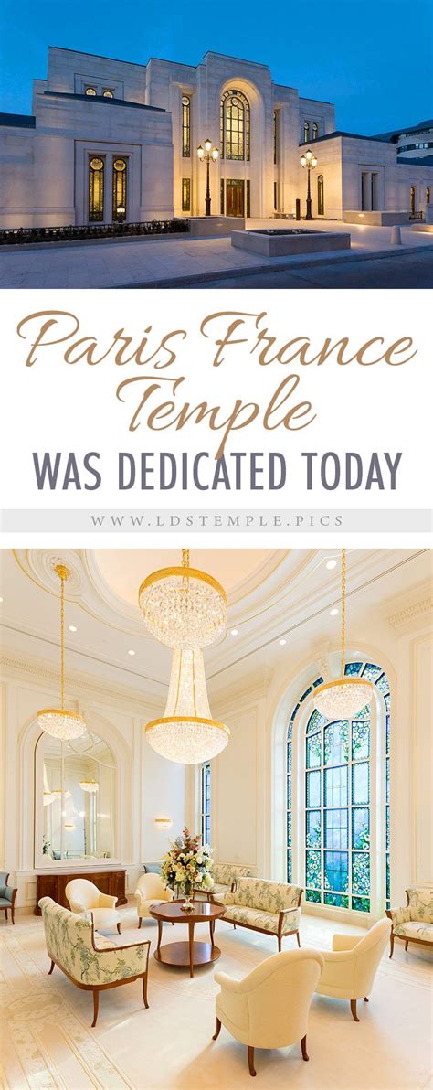 The Paris France Temple Is Dedicated Lds Temple Pictures Lds Temple
