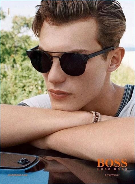British Model Kit Butler Stars In Boss Hugo Boss Spring Summer 2017 Eyewear Campaign Kit