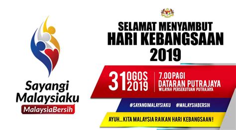 Live sambutan hari kebangsaan selangor 2019. Logo Hari Kebangsaan Malaysia 2019